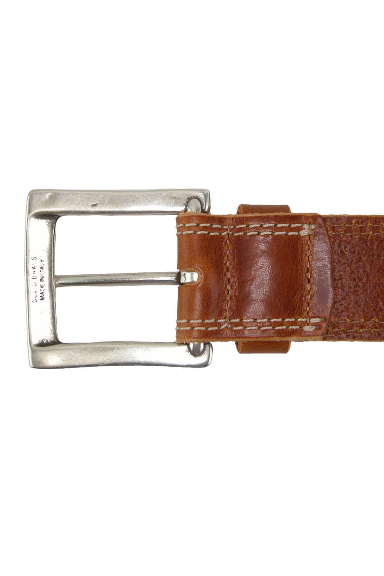 Men's Douglas SoHo Casual Pull Up Leather Jean Belt, Alternate, color, Tan