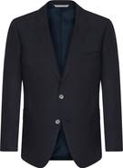 Samuelsohn Water Repellent Ice Wool Blazer
