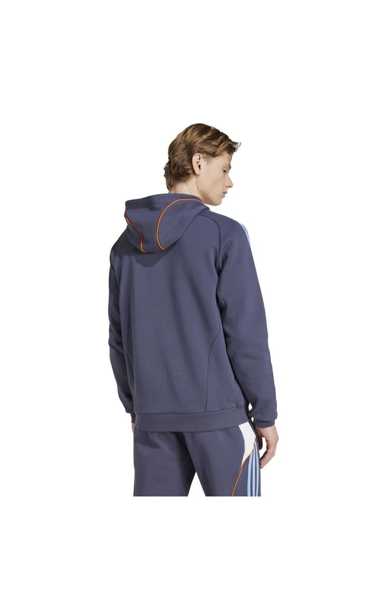 adidas Men's adidas Navy New York City FC 2025 Travel Pullover Hoodie, Alternate, color, Navy