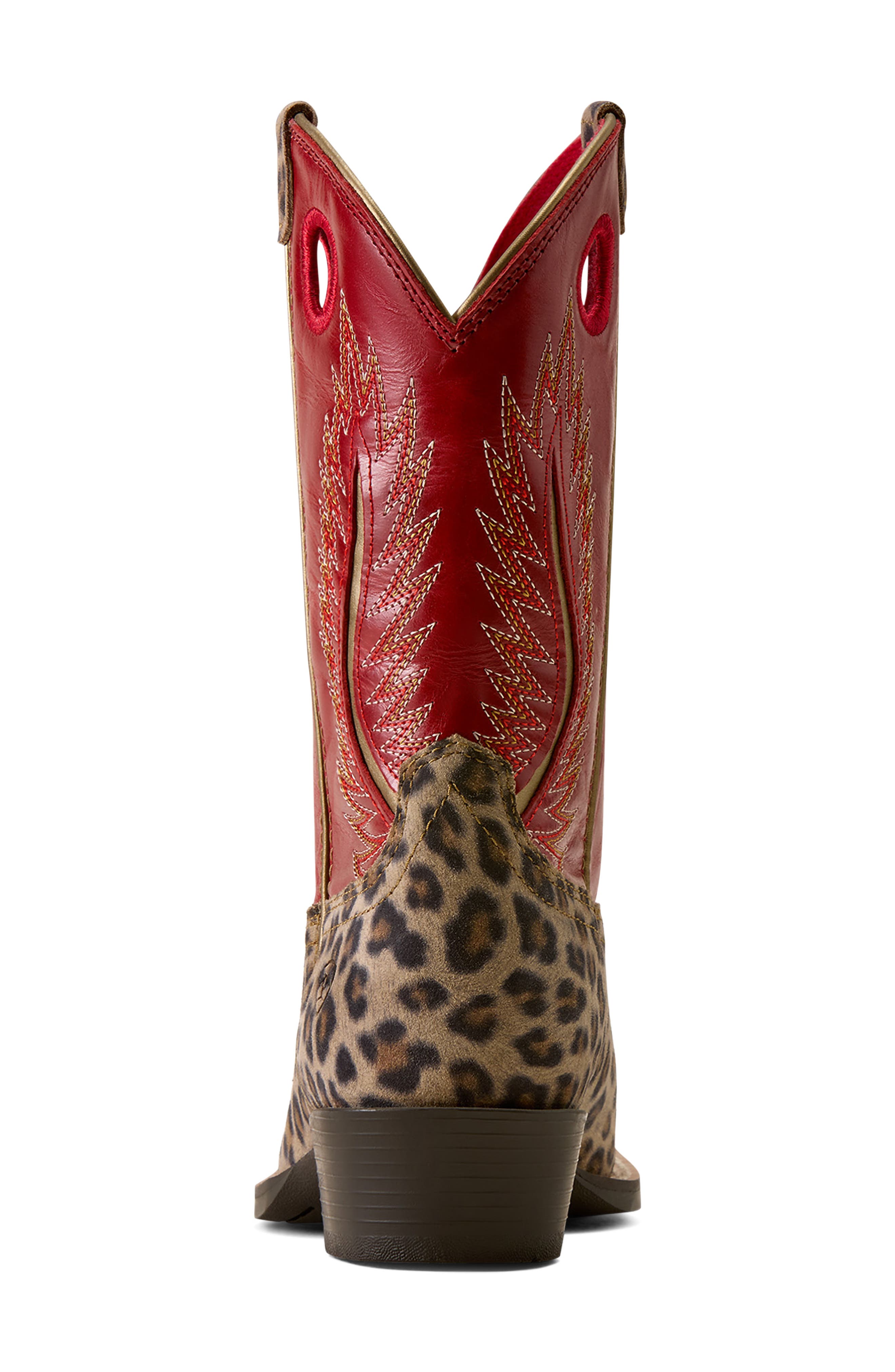 Kids' Futurity Fort Worth Western Boot, Alternate, color, NEUTRAL LEOPARD