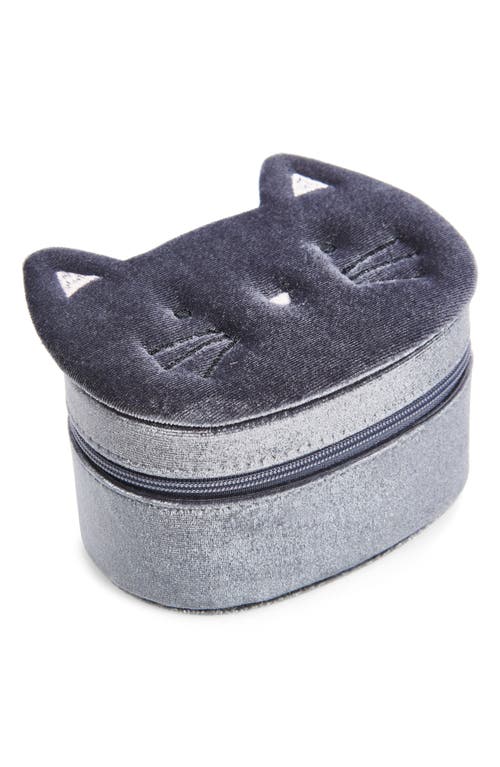 Mimi & Lula Kids' Kitty Jewelry Box in Medium Grey  product