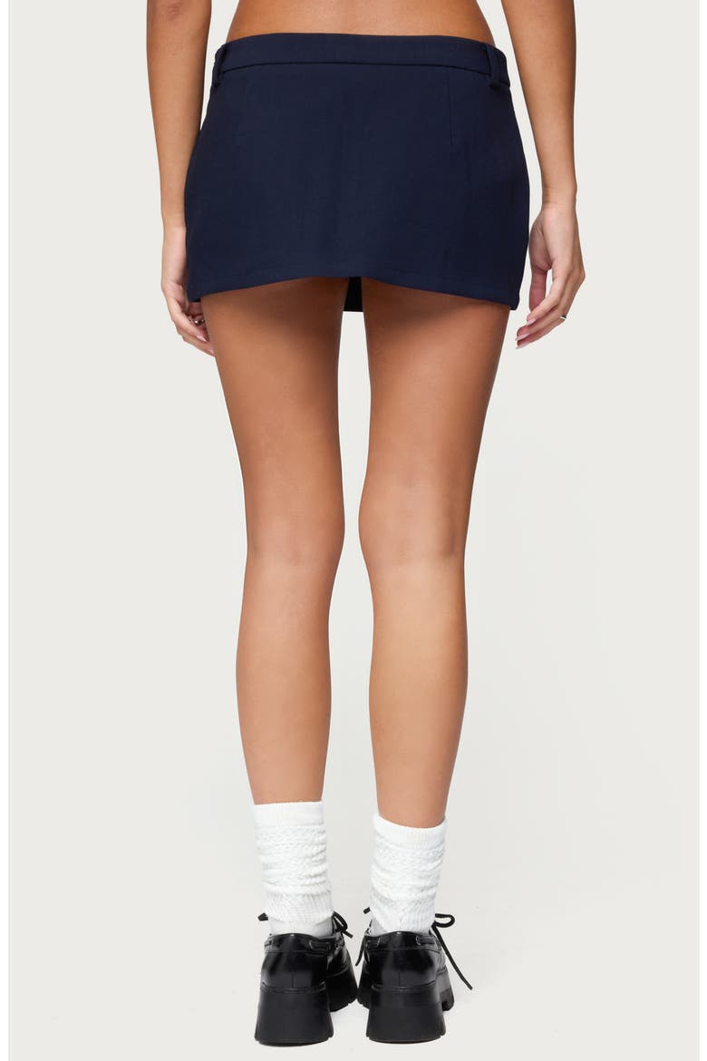 Wendie Tailored Miniskort, Alternate, color, NAVY