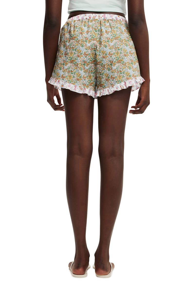 Cotton On Women's Liberty Fabric Bloomer Short, Alternate, color, Penstemon Road Edith Rose