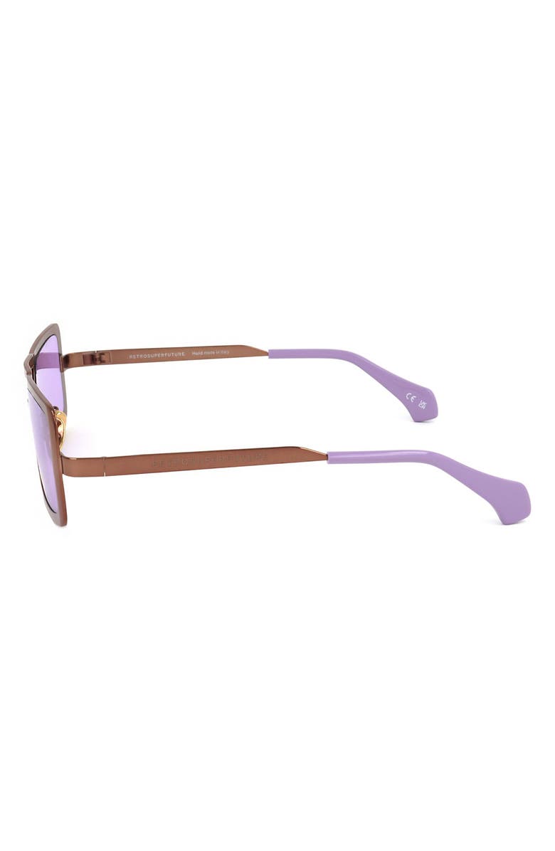 SUPER by RETROSUPERFUTURE<sup>®</sup> 52mm Square Sunglasses, Alternate, color, Brown