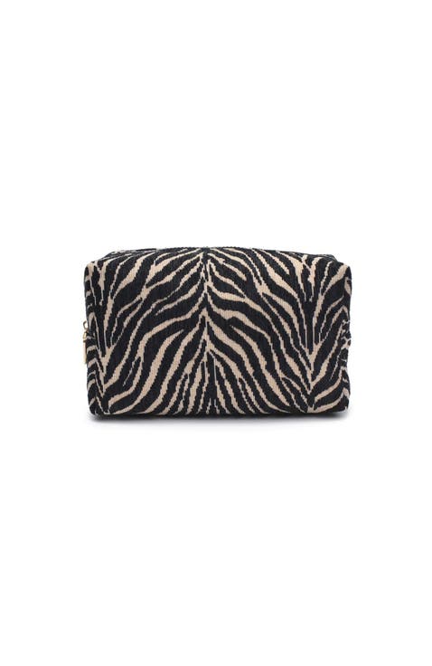 Zebrini Cosmetic & Travel Organizer Pouch