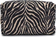 Urban Essentials Zebrini Cosmetic & Travel Organizer Pouch