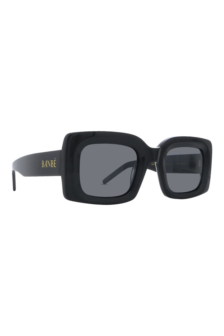 The Kendall Square Sunglasses, Alternate, color, BLACK-SMOKE