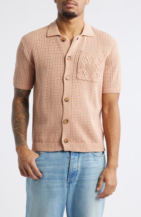 Blakely Knitted Button-Up Shirt