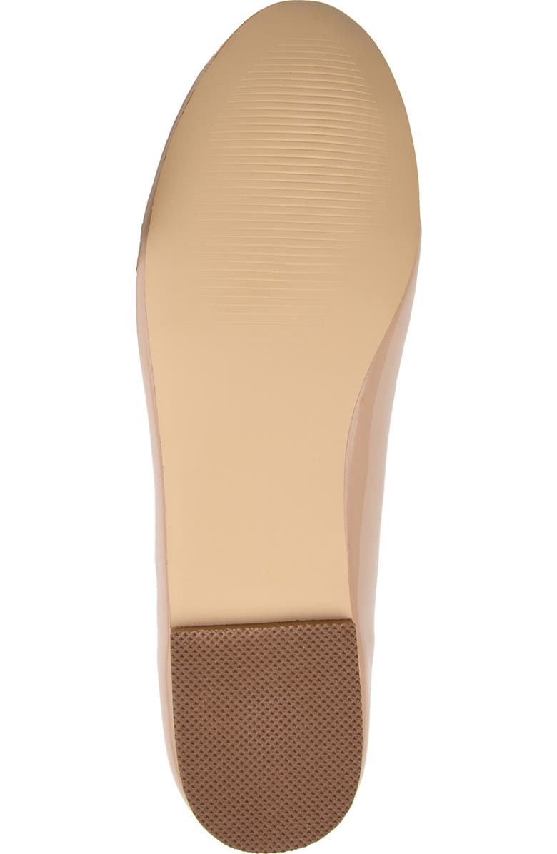 Journee Collection JOURNEE Kim Flat, Alternate, color, Nude