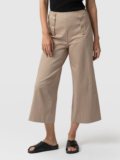 Saint + Sofia Chelsea Culotte In Sand