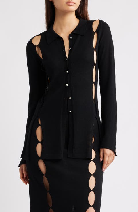 River Wool Tunic Cardigan