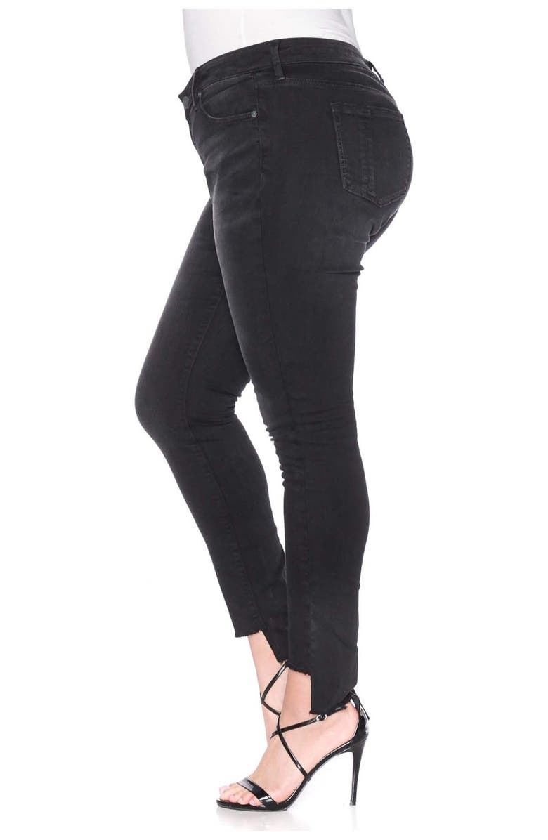 SLINK Jeans Step Hem Stretch Skinny Jeans, Alternate, color, Mimi