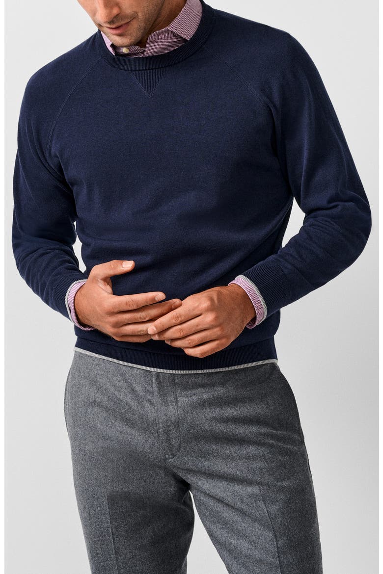 South Point Crew Sweater, Main, color, MIDNIGHT