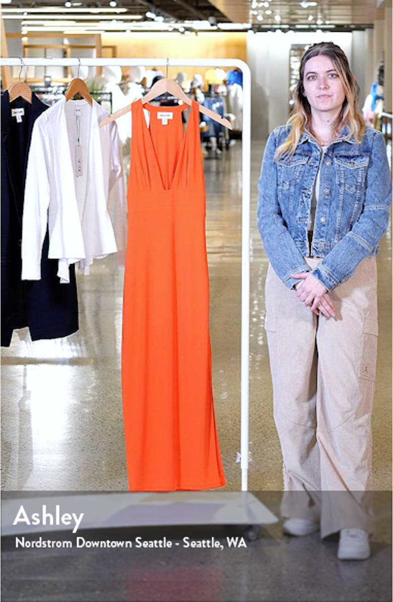 Plunge Neck Dress, sales video thumbnail