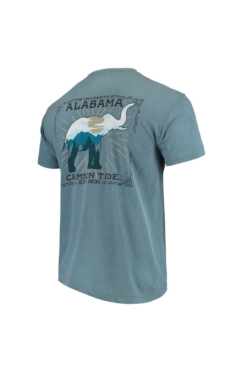 IMAGE ONE Men's Blue Alabama Crimson Tide State Scenery Comfort Colors T-Shirt, Alternate, color, 