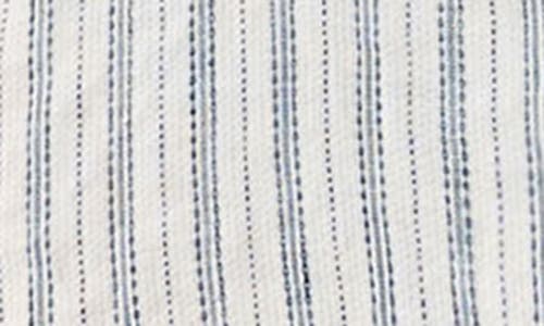 Faherty Paradise Point Stripe Linen Shirtdress In Neutral