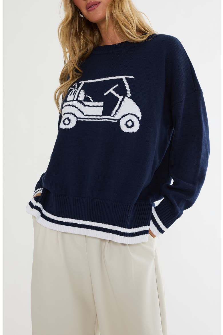 Callie Crewnec Sweater, Main, color, DUSK BUGGY