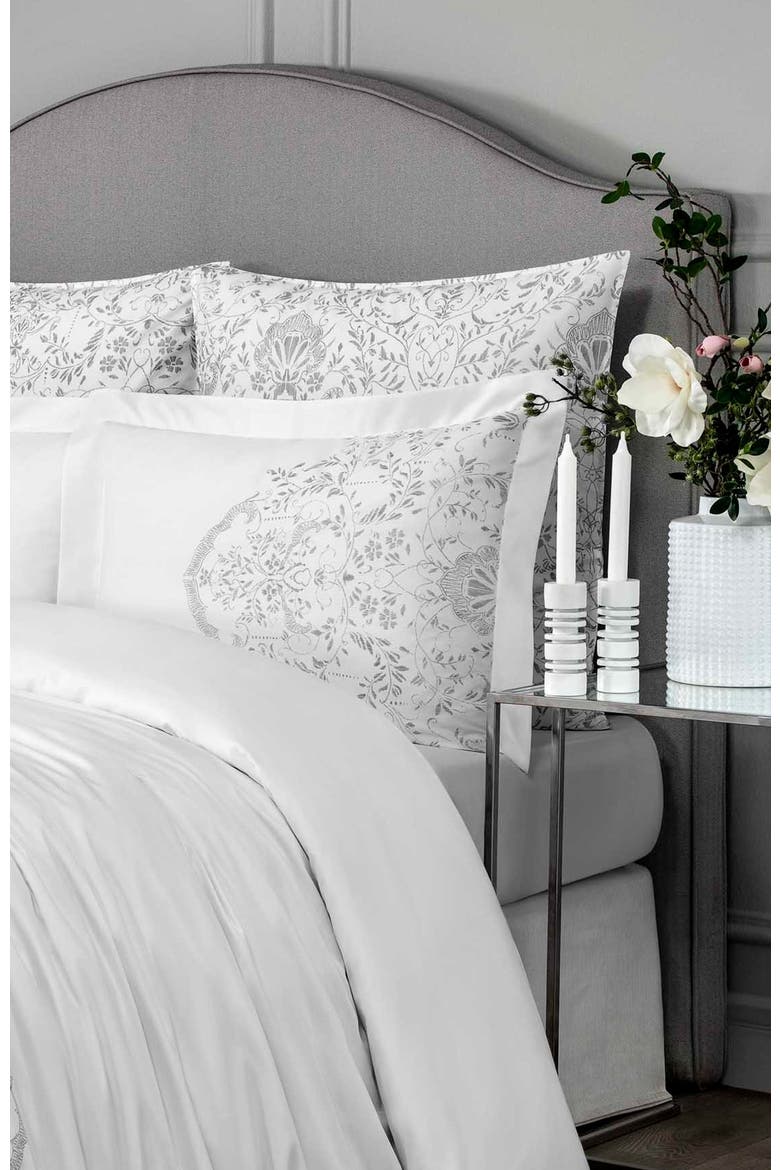Amaris Flat Sheet, Alternate, color, White