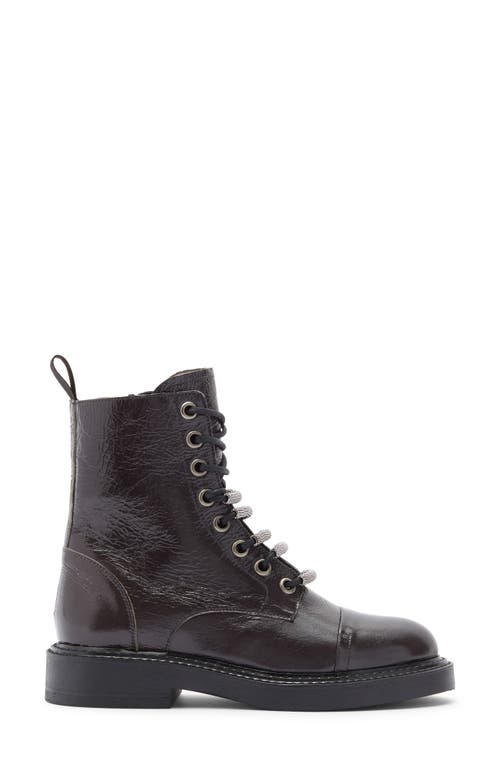 Dkny Zante Combat Boot In Gray