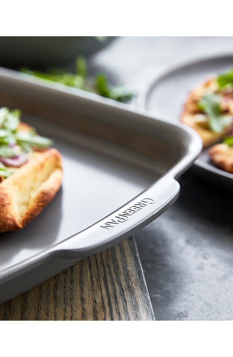 GreenPan Nonstick Aluminum Baking Sheet, Alternate, color, Grey Tones