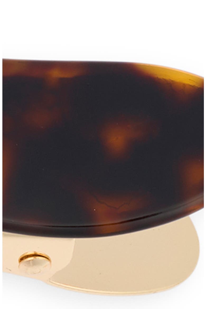 Star Clip, Alternate, color, BLACK TORTOISE