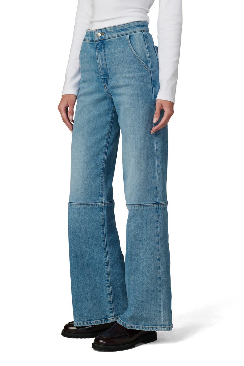 The Mia Seamed High Waist Wide Leg Jeans, Alternate, color, MIRACULOUS