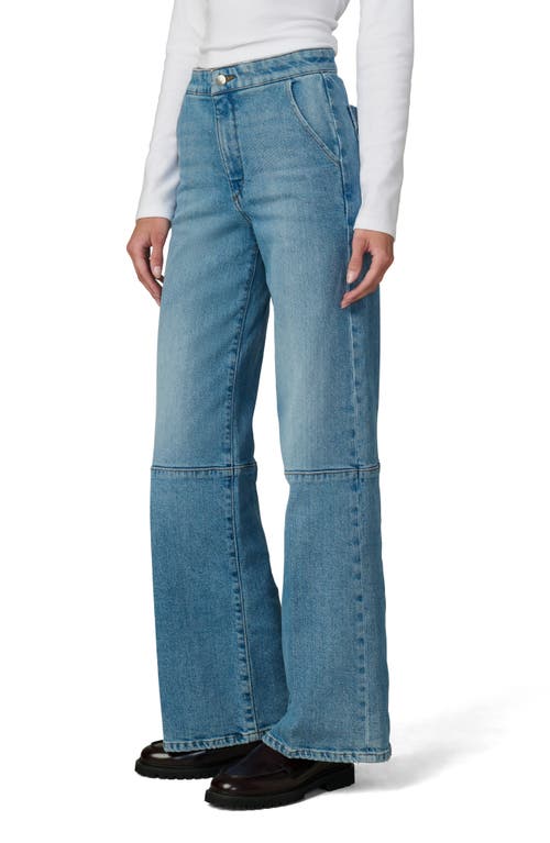 Joe's Jeans The Mia Seamed High Waist Wide Leg Jeans In Blue