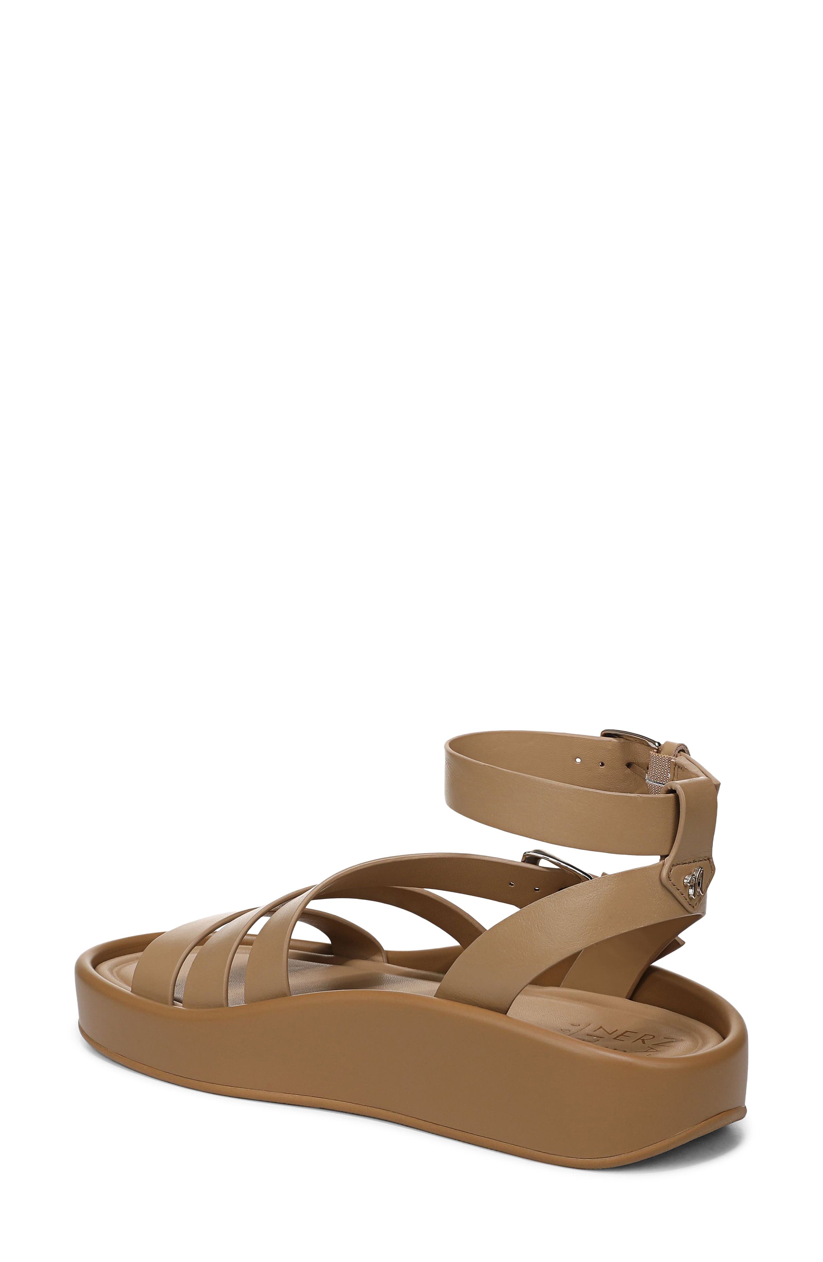 Naturalizer So Sweet Platform Ankle Strap Sandal, Alternate, color, Dune Dust Tan