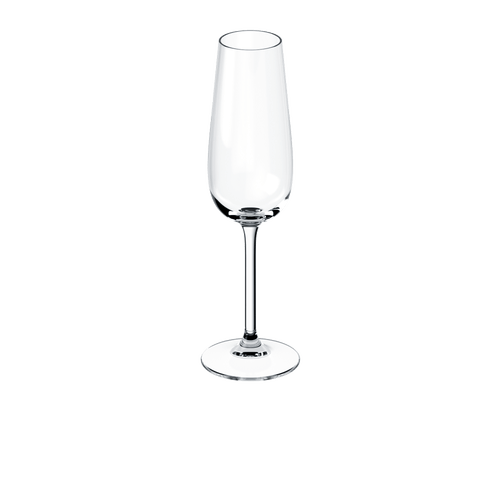 Villeroy & Boch Purismo Set Of Four 9oz Flutes In Clear