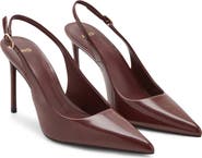 MANGO Slingback Pointed Toe Pump