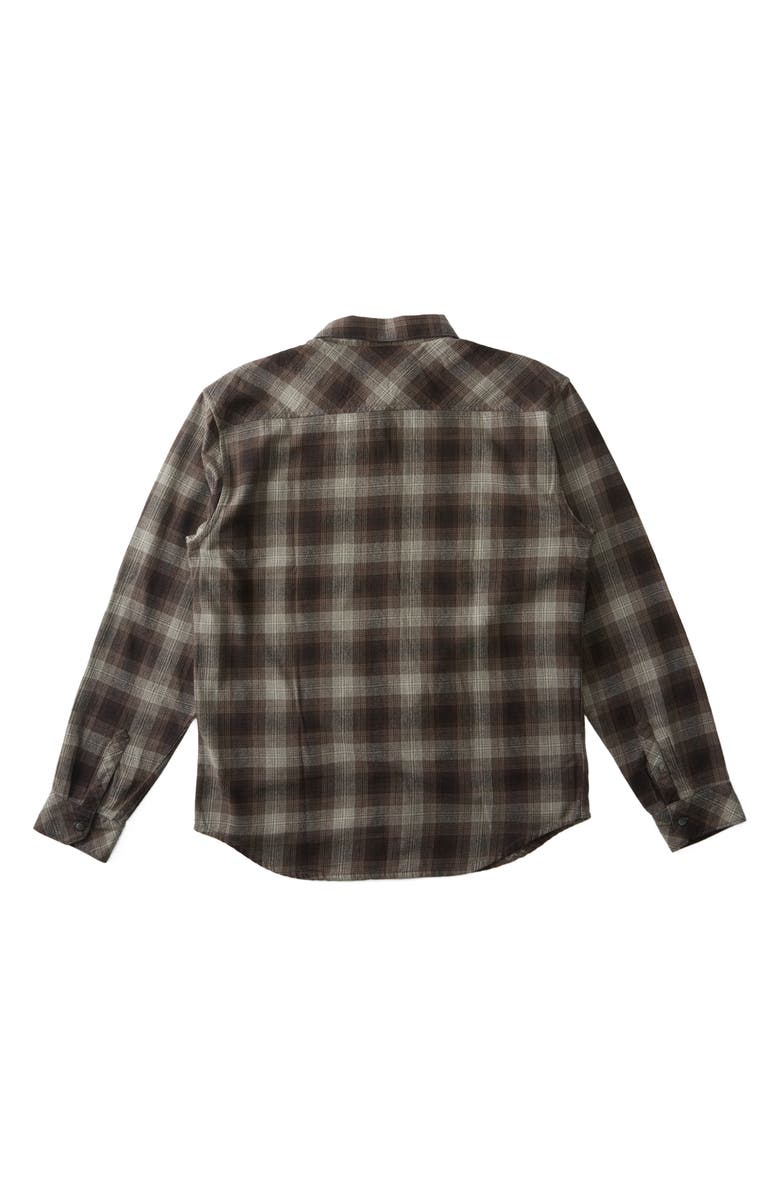 Billabong Kids' Coastline Flannel Button-Up Shirt, Alternate, color, 