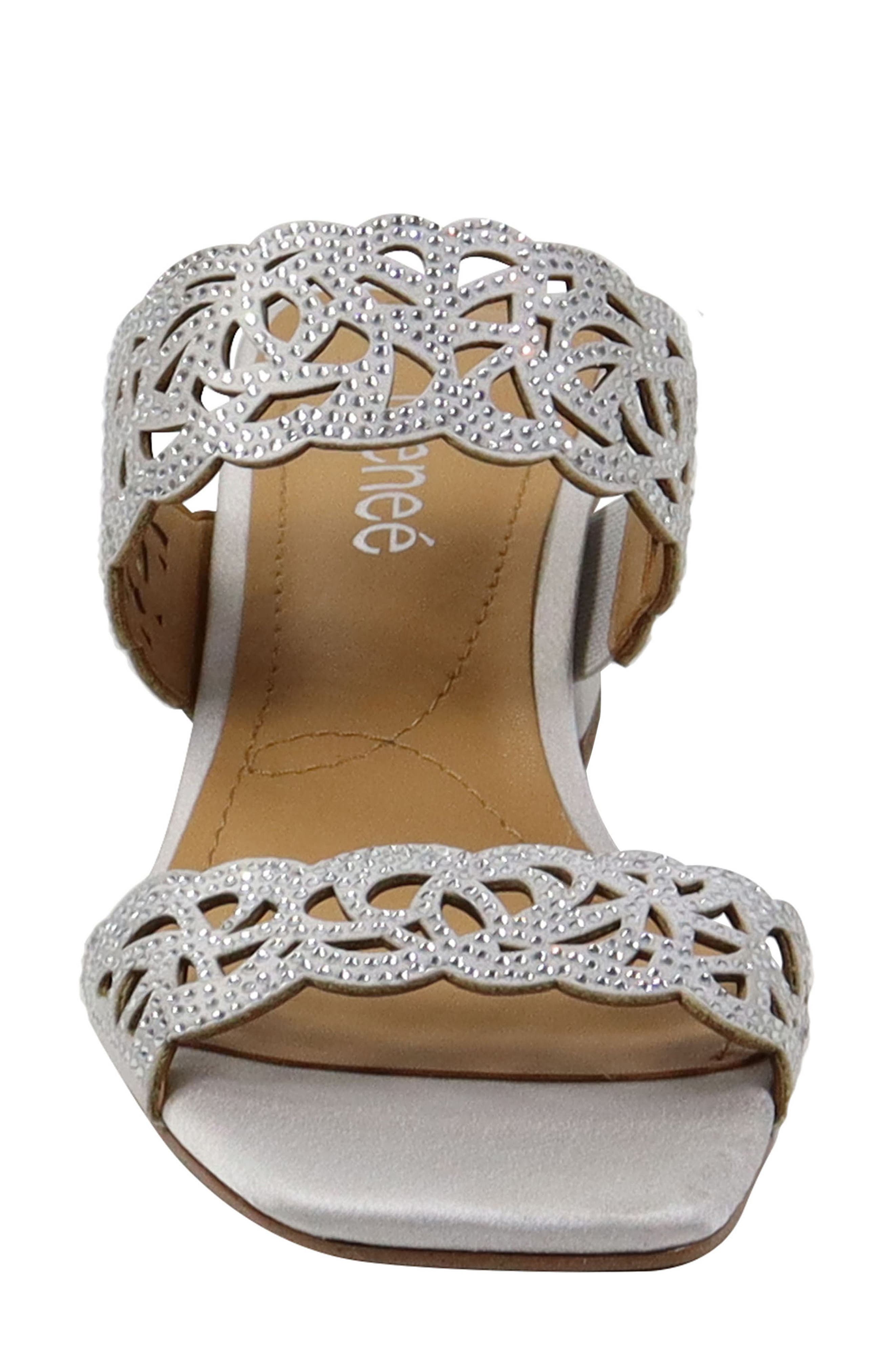 J. Reneé Keetana Sandal, Alternate, color, Silver