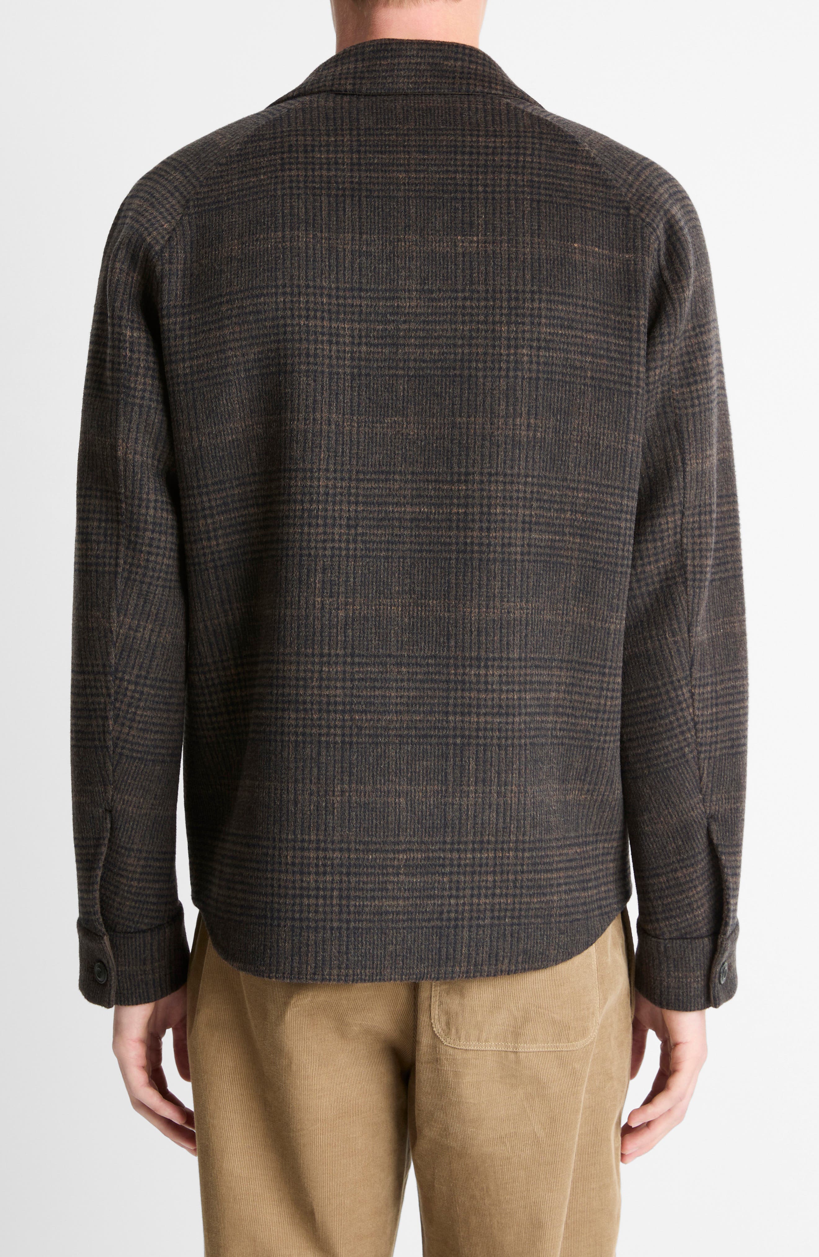 Splittable Wool Blend Shirt Jacket - image 2