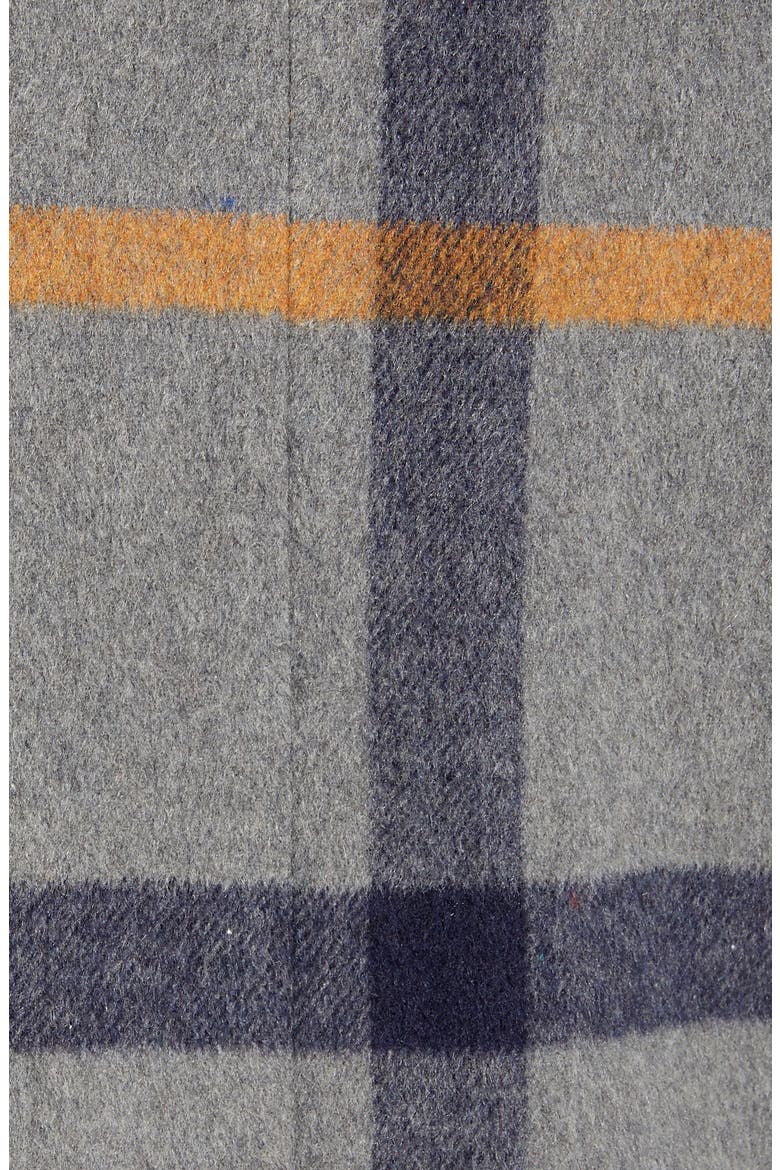 BB Dakota Elementary Plaid Coat, Alternate, color, CHARCOAL