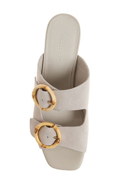 Chocolat Blu Eliza Sandal In Cloud Suede