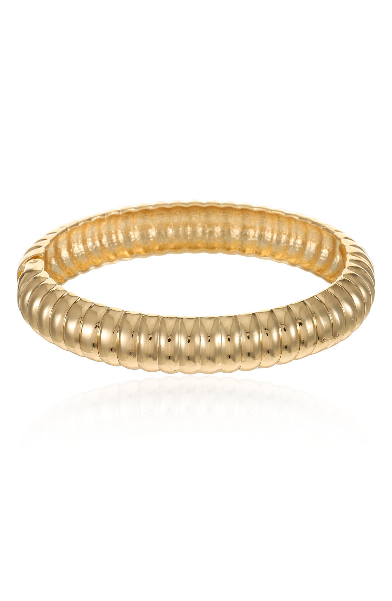 Ettika Ridge Bangle Bracelet