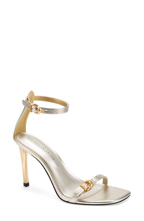 Pryce Metallic Ankle Strap Sandal