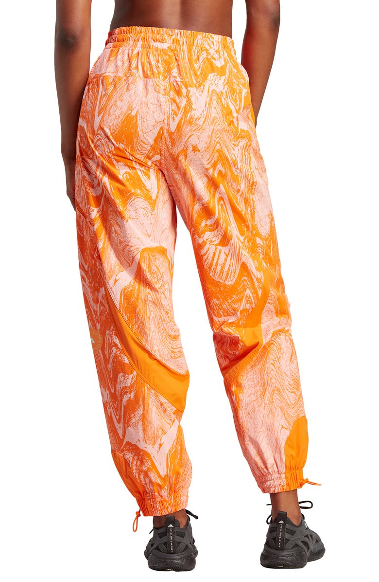 adidas by Stella McCartney Water Repellent Track Pants, Alternate, color, Light Flash Red