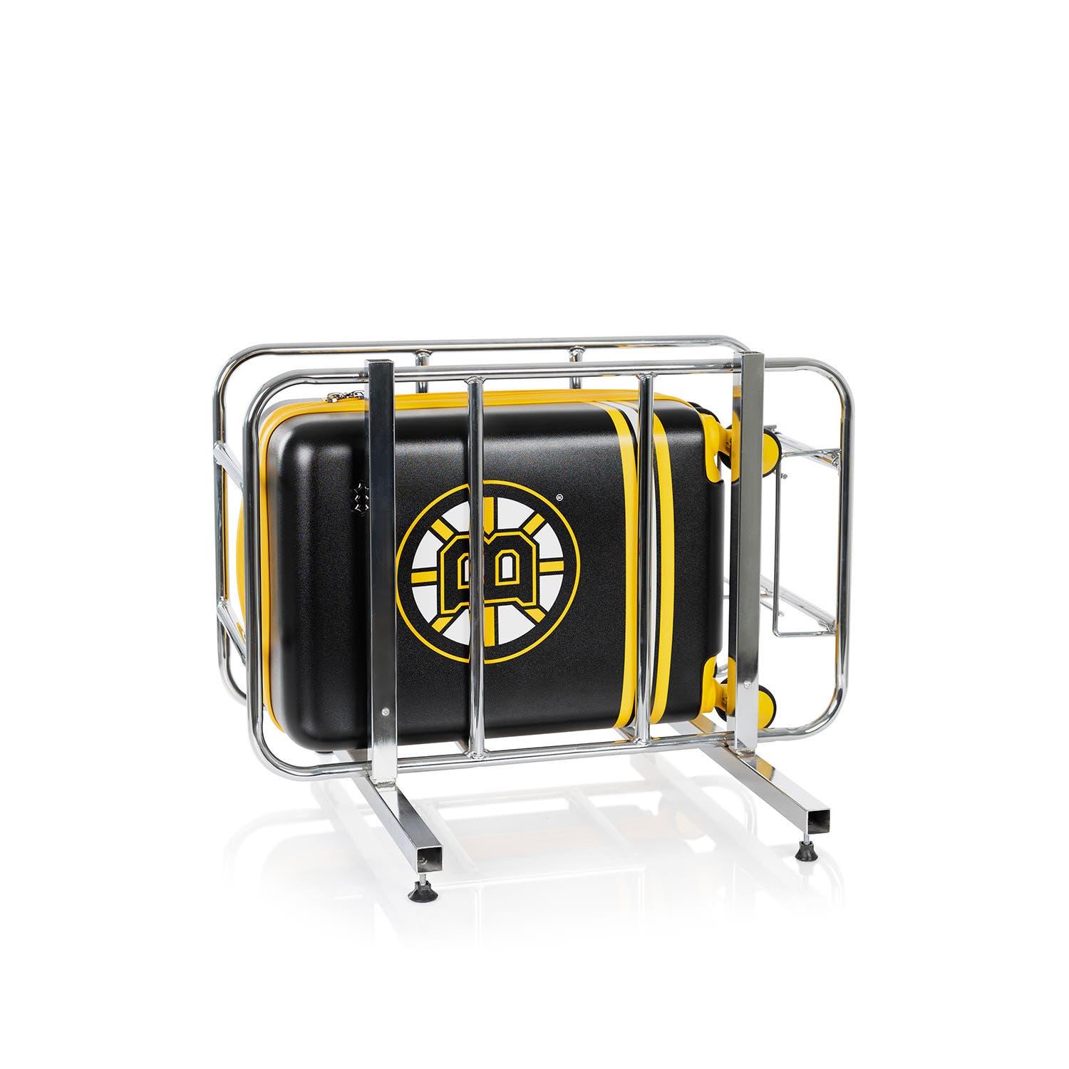 Heys NHL 21 Inch Luggage - Boston Bruins, Alternate, color, Black