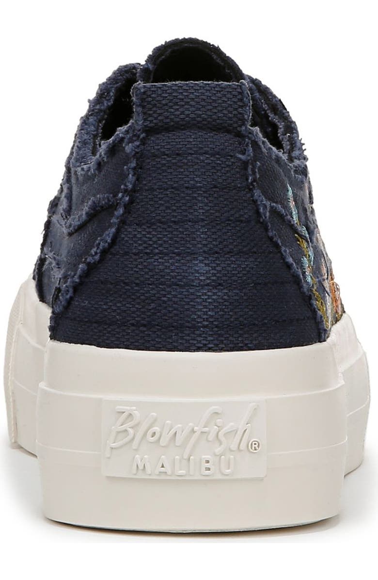 Blowfish Malibu Sadie-Sun Platform Sneaker, Alternate, color, Navy Canvas