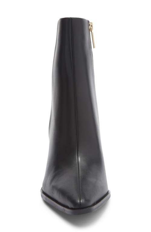 Karl Lagerfeld Paris Kortini Pointed Toe Bootie In Black