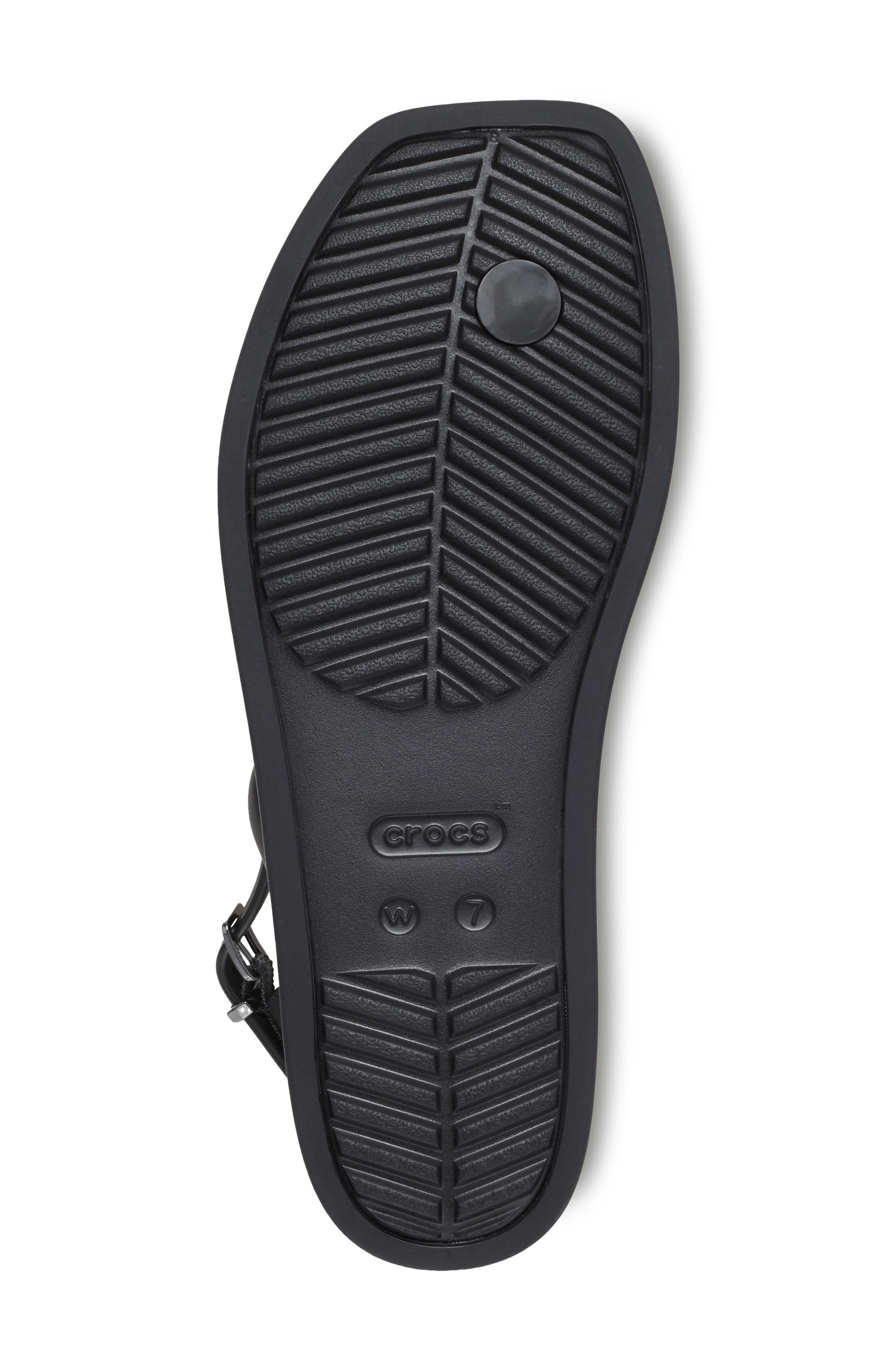 Miami Sandal, Alternate, color, BLACK