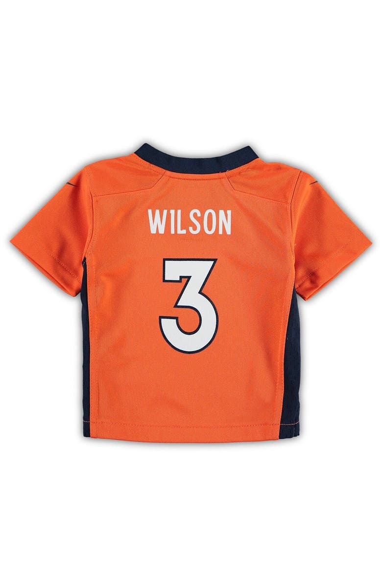 Nike Infant Nike Russell Wilson Orange Denver Broncos Game Jersey, Alternate, color, 