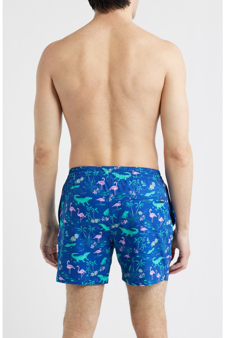 The Swamp & Circumstance 5.5-Inch Swim Trunks, Alternate, color, BRIGHT BLUE