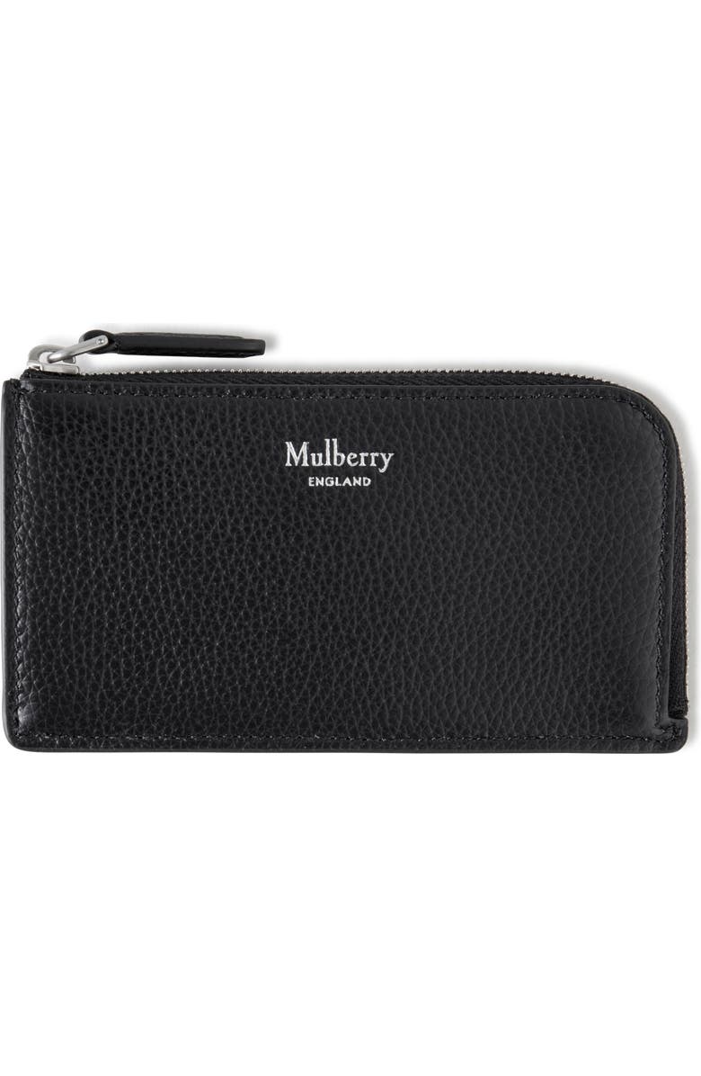 Mulberry Continental Leather Zip Pouch, Main, color,