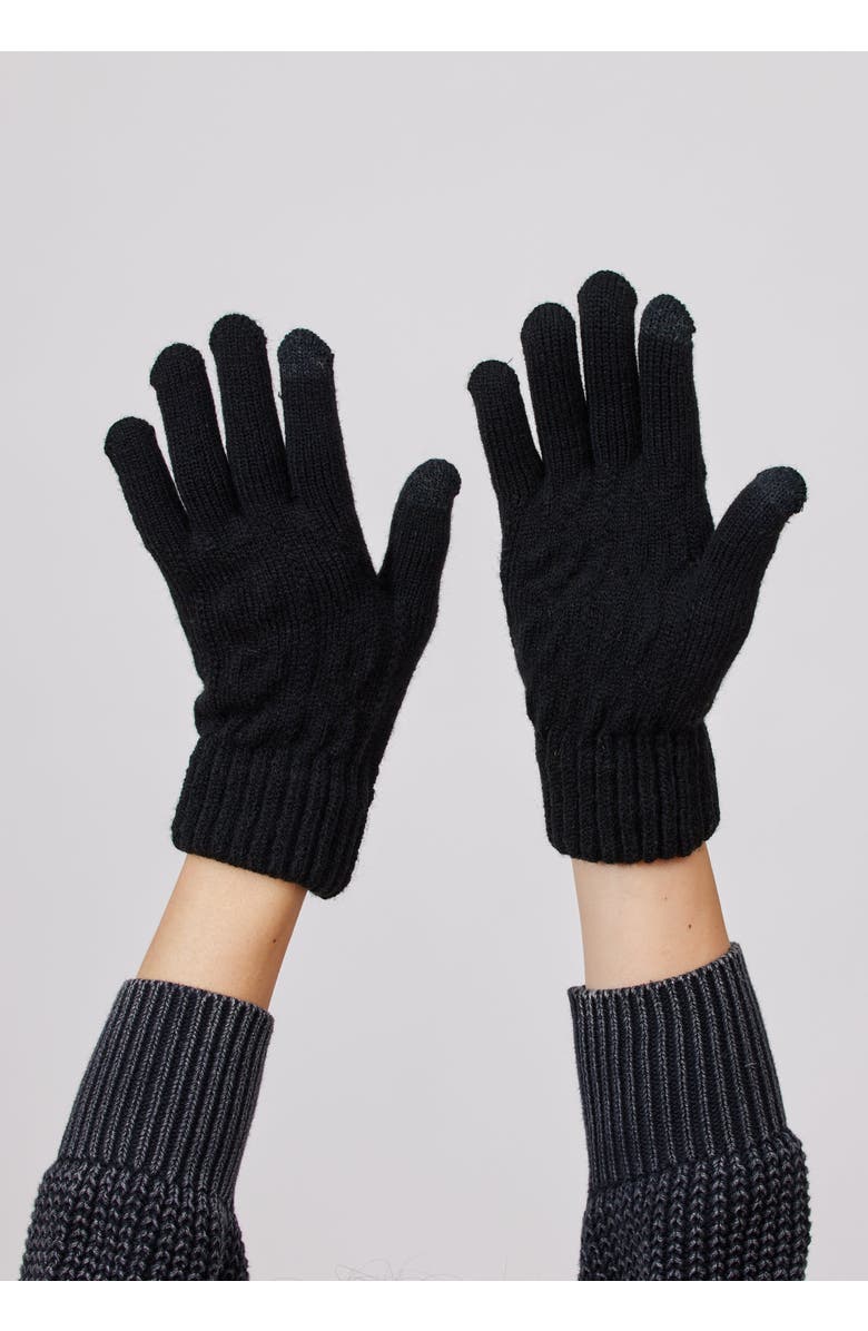 Hat Attack Frosty Touch Glove, Alternate, color, Black