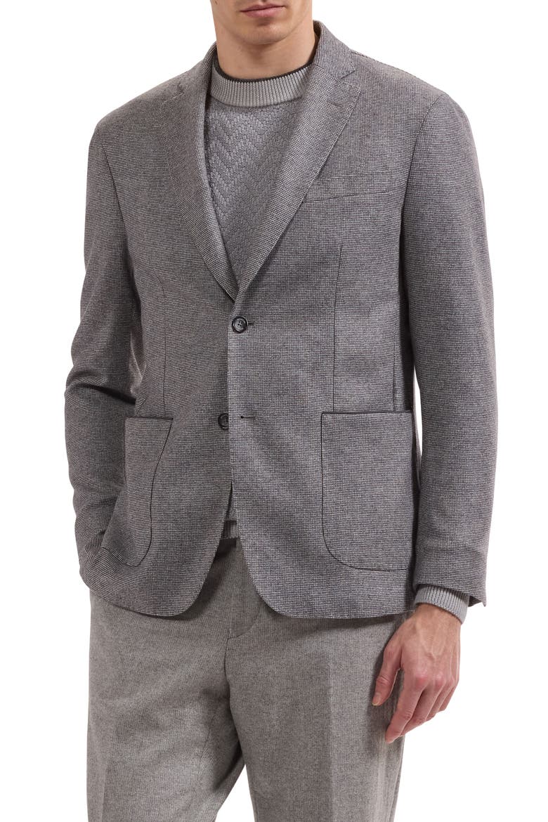 Wool Blend Sport Coat, Main, color, STONE