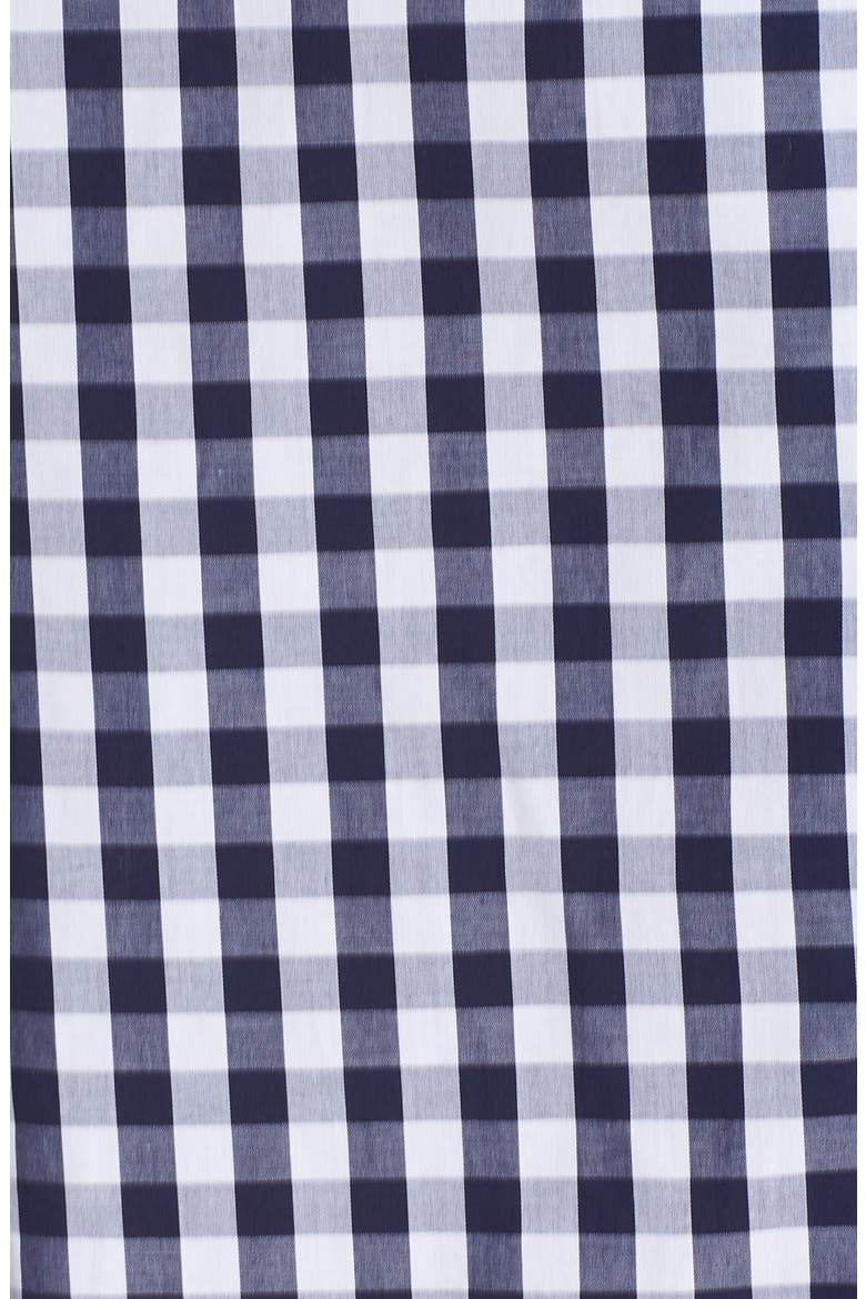 Marina Women's Pajama Shirt, Alternate, color, LARGE GINGHAM BLUE