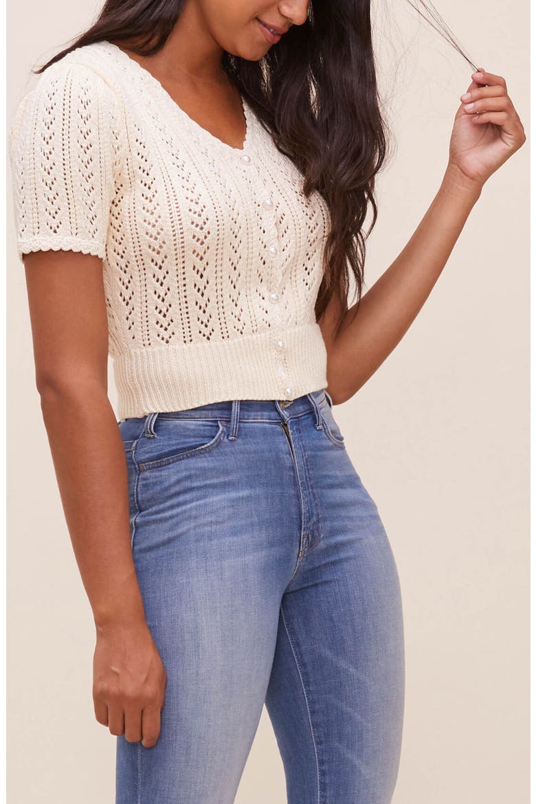 Edina Cardigan, Alternate, color, NATURAL