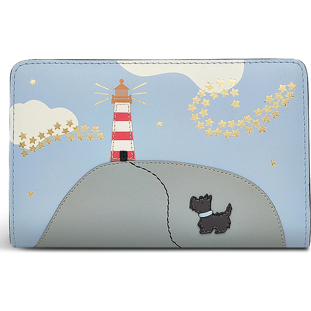 Radley Lighthouse Bifold Wallet In Blue